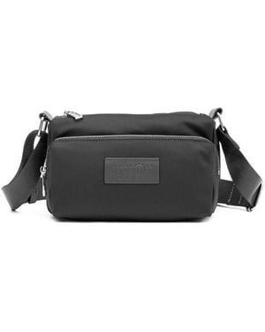 MM6 by Maison Martin Margiela Nylon Crossbody Bag Bags - Black