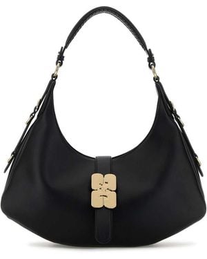 Ganni Shoulder Bags - Black
