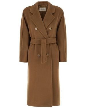 【送料 関税込】’S Max Mara Favola belted coat Belted wool coat in beige - S Max Mara | Mytheresa