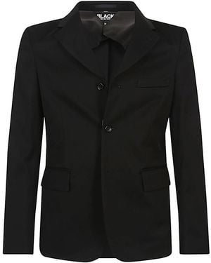 Comme des Garçons Single-Breasted Jacket - Black