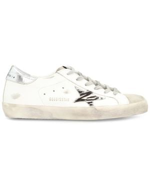 Golden Goose Super-Star Low-Top Trainers - White