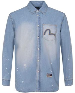 Evisu Shirts - Blue