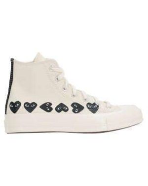 COMME DES GARÇONS PLAY Sneakers - White