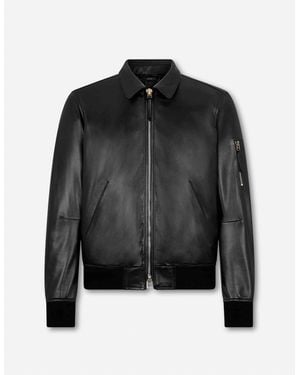 Tom Ford Napa Leather Jacket - Black