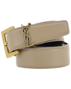 Saint Laurent Belts E Braces - Brown
