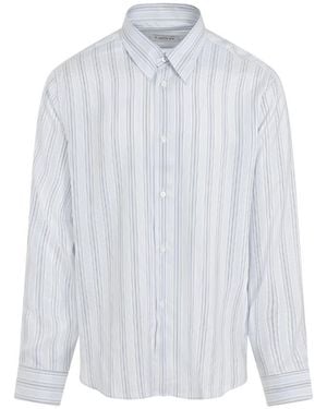 Lanvin Classic Silk Fitted Shirt - White