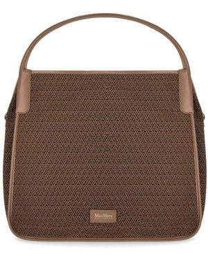 Max Mara Freda Brown Handbag