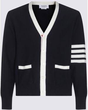 Thom Browne Cotton Knitwear - Blue