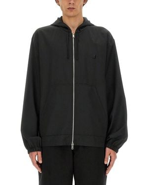 Givenchy Zip Sweatshirt - Black