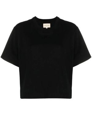 Loulou de Saison Telanto Cotton Tshirt - Black
