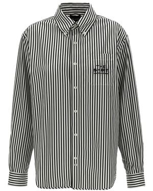 Marc Jacobs 'The Striped Shirt' Shirt - Grey