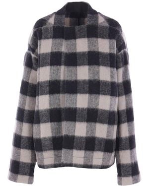 Rick Owens Coats - Black