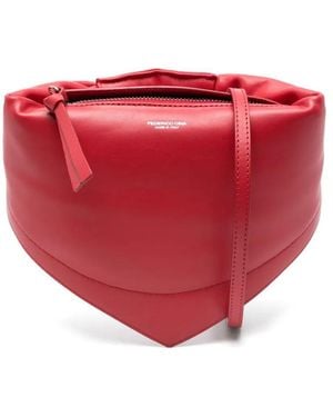 FEDERICO CINA Midi Tortellino Bags - Red