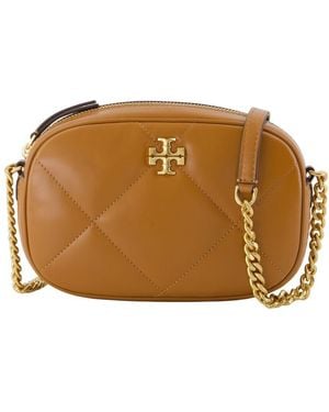 Tory Burch Kira Diamond Camera Crossbody - Brown