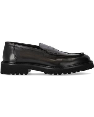 Doucal's Adler Graphite Loafer - Black