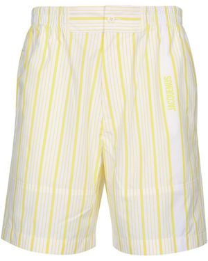 Jacquemus Le Short Aloe - White