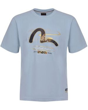 Evisu T-Shirts And Polos - Blue