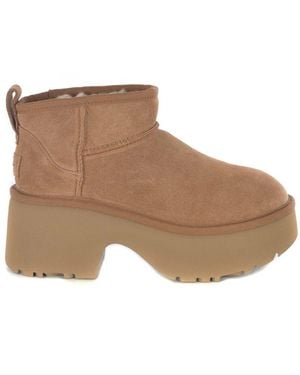 UGG "New Heights" Ankle Boots - Brown