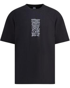 Stussy Authentic Gear Tee Pigment Dyed - Black