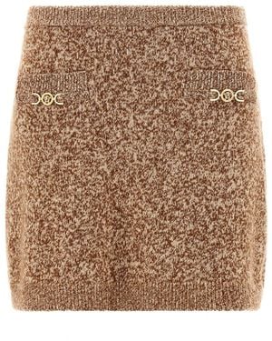 Versace 'mouline' Skirt - Brown