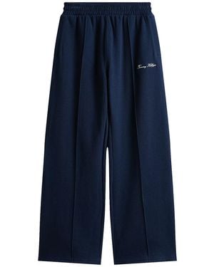 Tommy Hilfiger Script Straight Pique - Blue