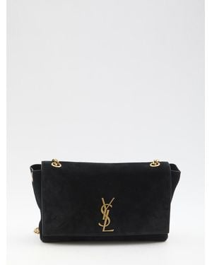 Saint Laurent Kate Medium Bag - Black