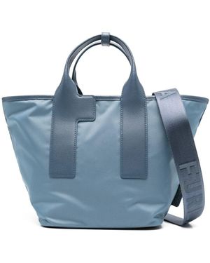 Furla Piuma M Tote Bags - Blue