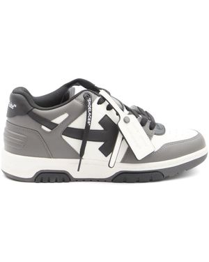 Off-White c/o Virgil Abloh Out Of Office Leather Sneakers - White
