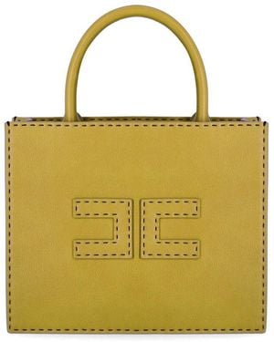 Elisabetta Franchi Curry Handbag - Yellow