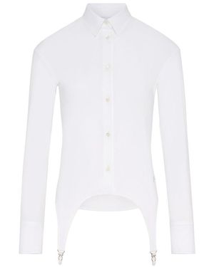 美品 JEAN PAUL GAULTIER トップス オフショルダー 　白 楽天市場】コルセット（ブランドジャンポール・ゴルチェ