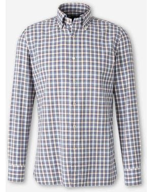 Luigi Borrelli Napoli Dress Shirt - Blue