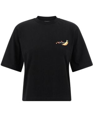 Off-White c/o Virgil Abloh 'Emb Fruits Arrow' T-Shirt - Black