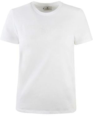 Elisabetta Franchi T-shirts - White