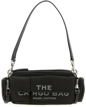 Marc Jacobs 'the Canvas Cargo' Shoulder Bag - Black