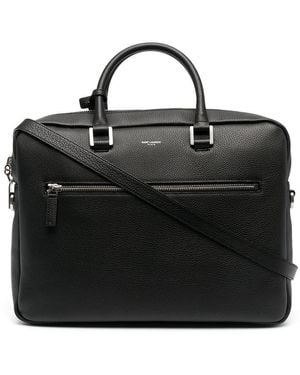 Saint Laurent Sac De Jour Briefcase Bag - Black