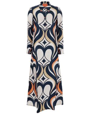 La DoubleJ Chemise Swing Dress - White