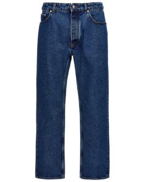 デニム・ジーパン PALM ANGELS STRAIGHT LEG COTTON DENIM JEANS Palm Angels Straight-leg jeans for Men | Online Sale up to