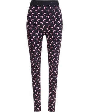 Marine Serre Leggings - Blue