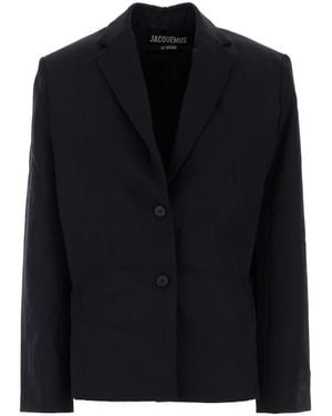 Jacquemus Jackets And Vests - Black