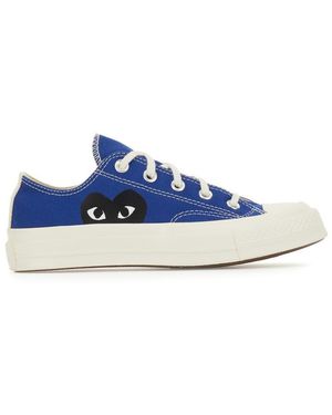 COMME DES GARÇONS PLAY Canvas Chuck 70 Trainers - Blue