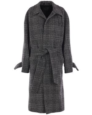 Balenciaga Coats - Black
