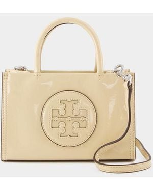 Tory Burch Ella Bio Mini Shopper Bag - Natural