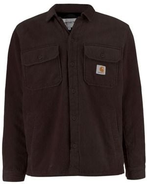 Carhartt "whitsome Shirt" Jacket Clothing - Black