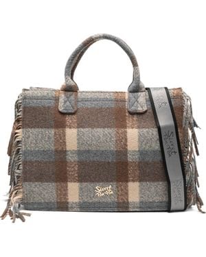 Secret Pon-pon Bags - Brown