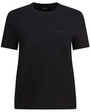 Tシャツ・カットソー JACQUEMUS Women Tops 243TO0992381990 Black JACQUEMUS: Top woman - Black | Jacquemus top 243TO0992381
