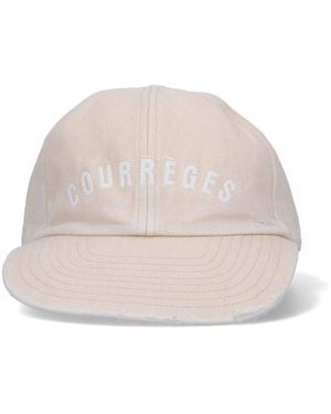 Courreges Hats - Natural