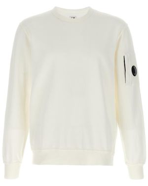 C.P. Company Lens Sweatshirt - White