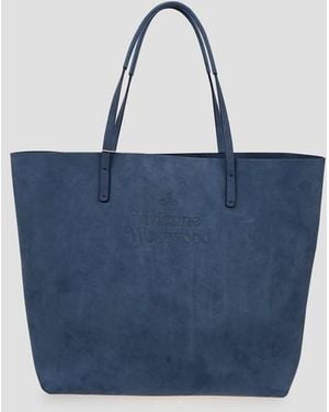 Vivienne Westwood Studio Shopper - Blue