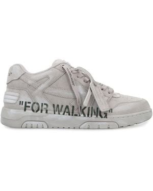 Off-White c/o Virgil Abloh Sneakers Low-top Out Of Office In Suede - Gray