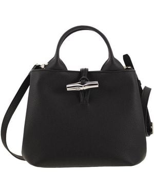 Longchamp Le Roseau - Black